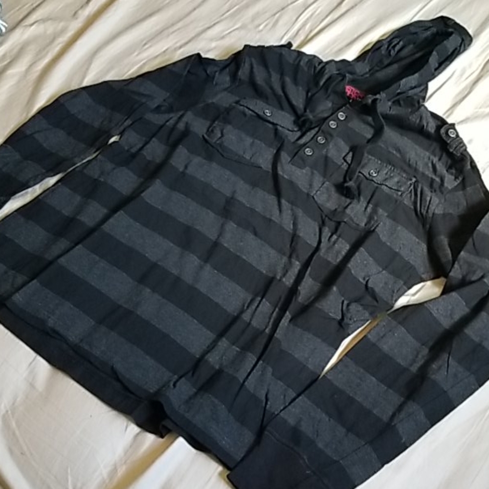 Men's Hooded Light Shirt